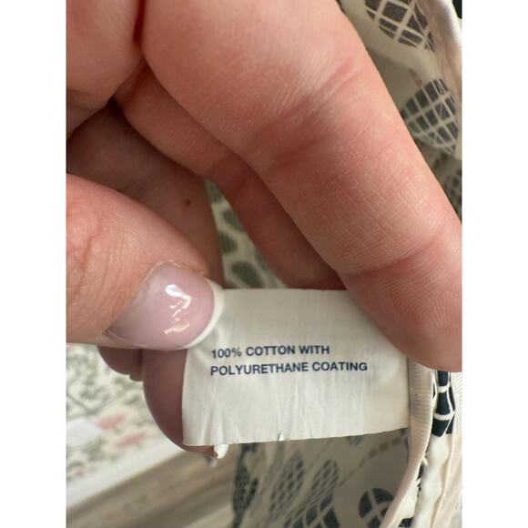 00's vintage printed trench y2k coat jacket SMALL gap - Picture 8 of 8